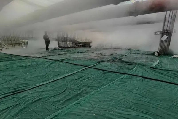 “蒸科技”首次亮相濟南地鐵，冬季混凝土砂漿低溫施工也不怕！